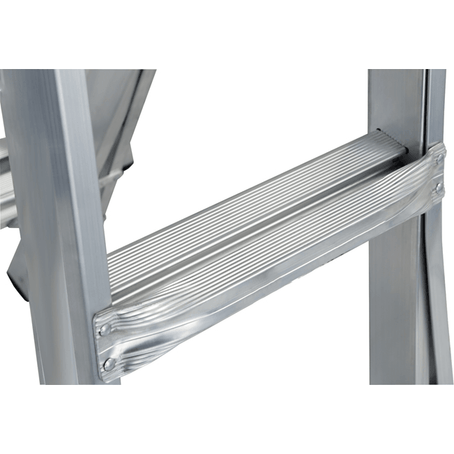 Louisville L2098 Multipurpose Aluminum Articulating Folding Ladder 300 lbs