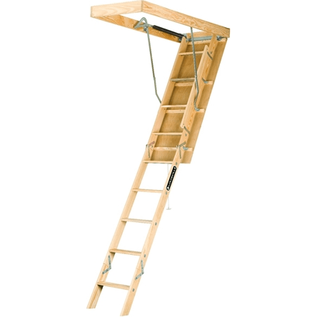 Louisville L254P Wood Attic Ladder 