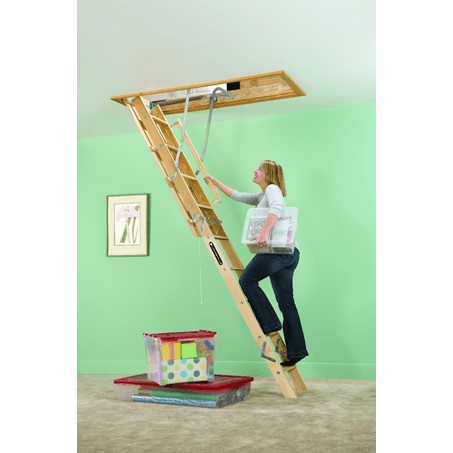 Louisville L254P Wood Attic Ladder 