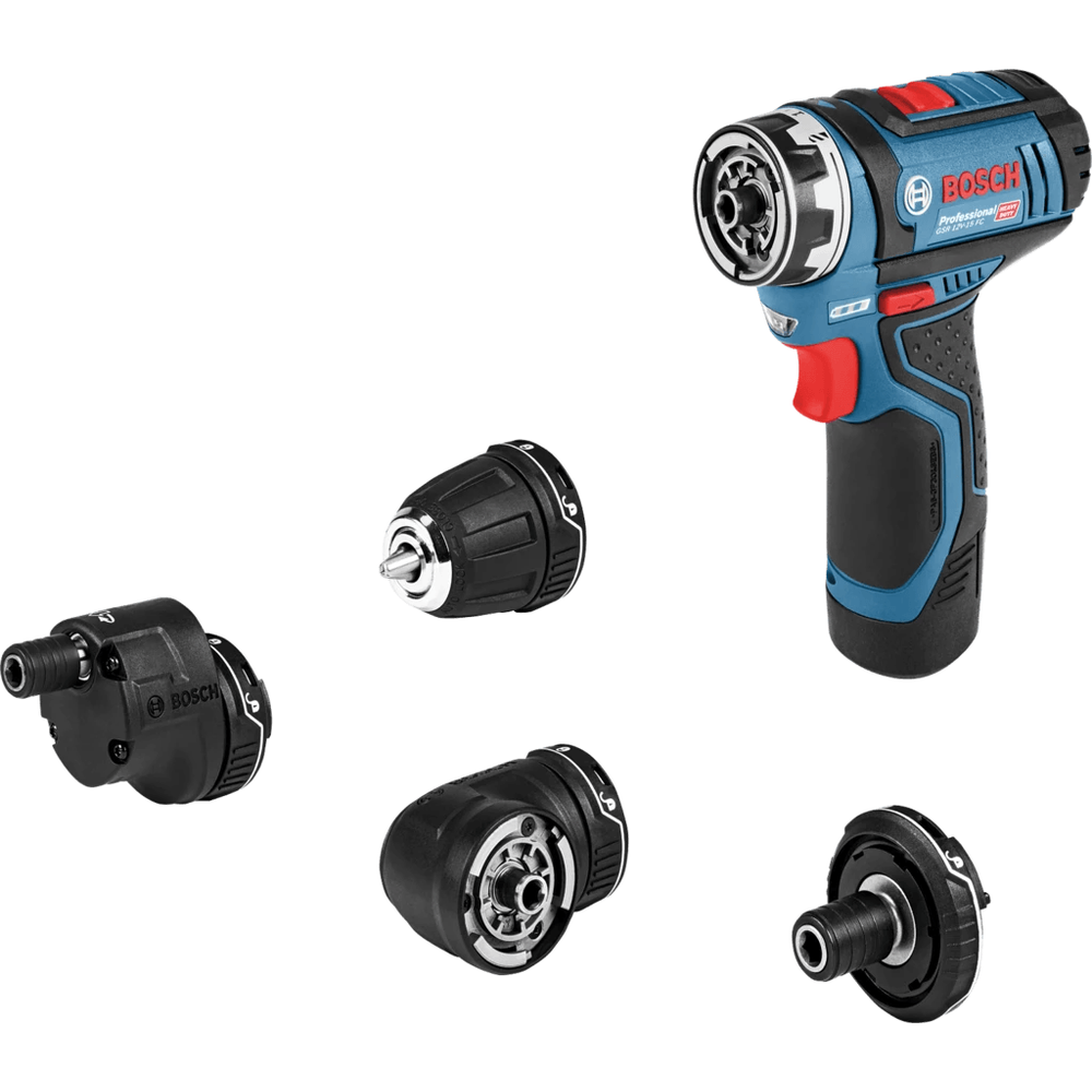 Bosch GSR 12V-15 FC Cordless Drill / Driver FlexiClick (5-in-1) - Goldpeak Tools PH Bosch