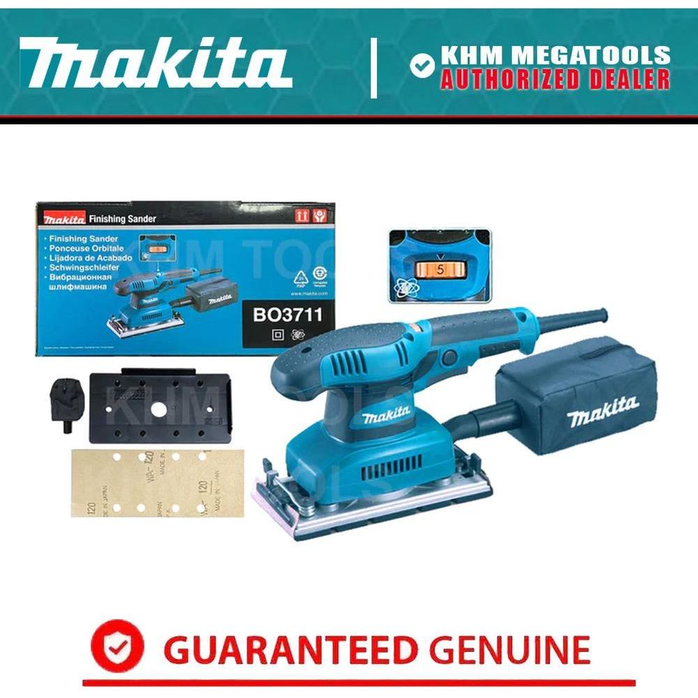 Makita BO3711 Finishing Sander (Variable Speed) 180W | Makita by KHM Megatools Corp.