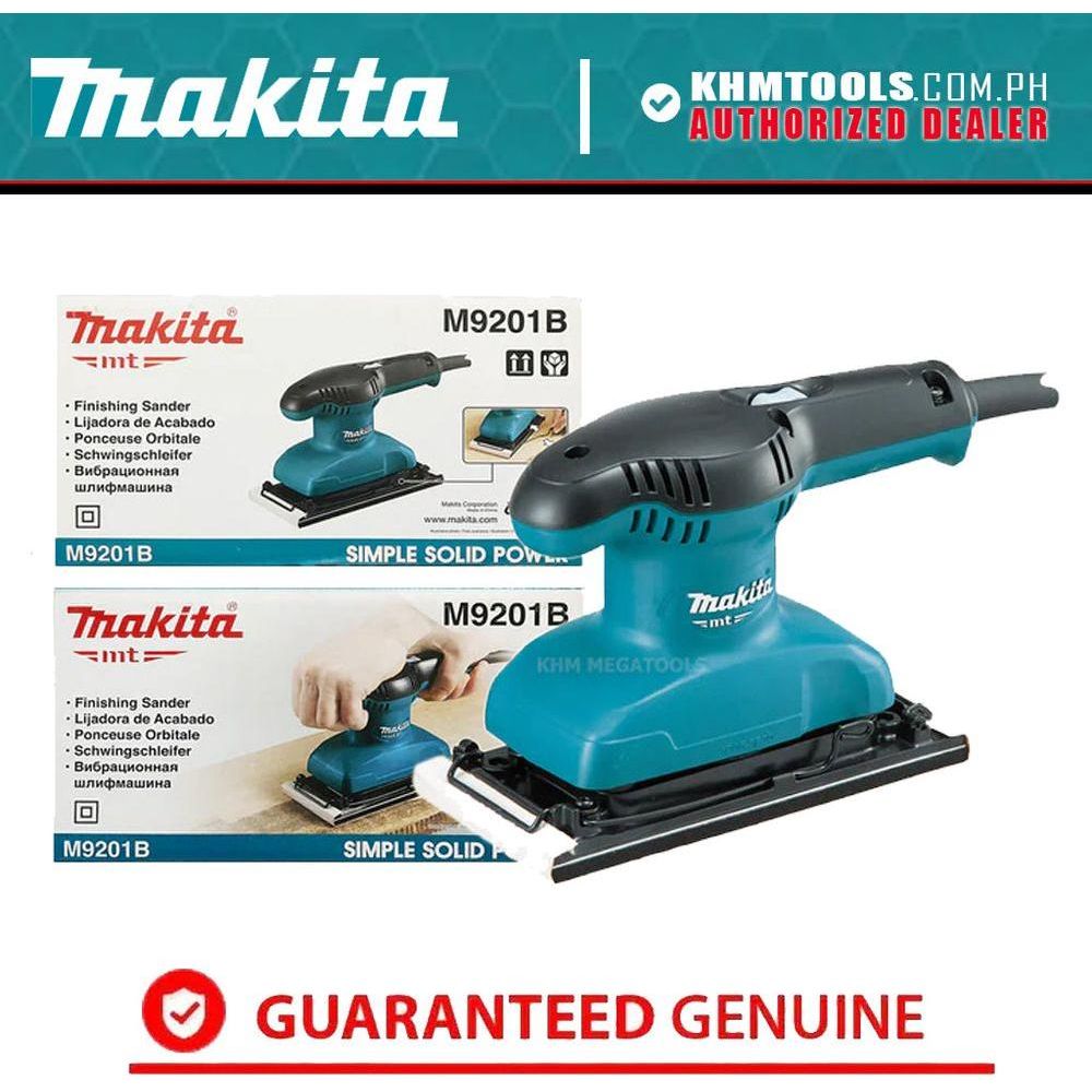 Makita MT M9201B Finishing Sander 114x140mm 180W