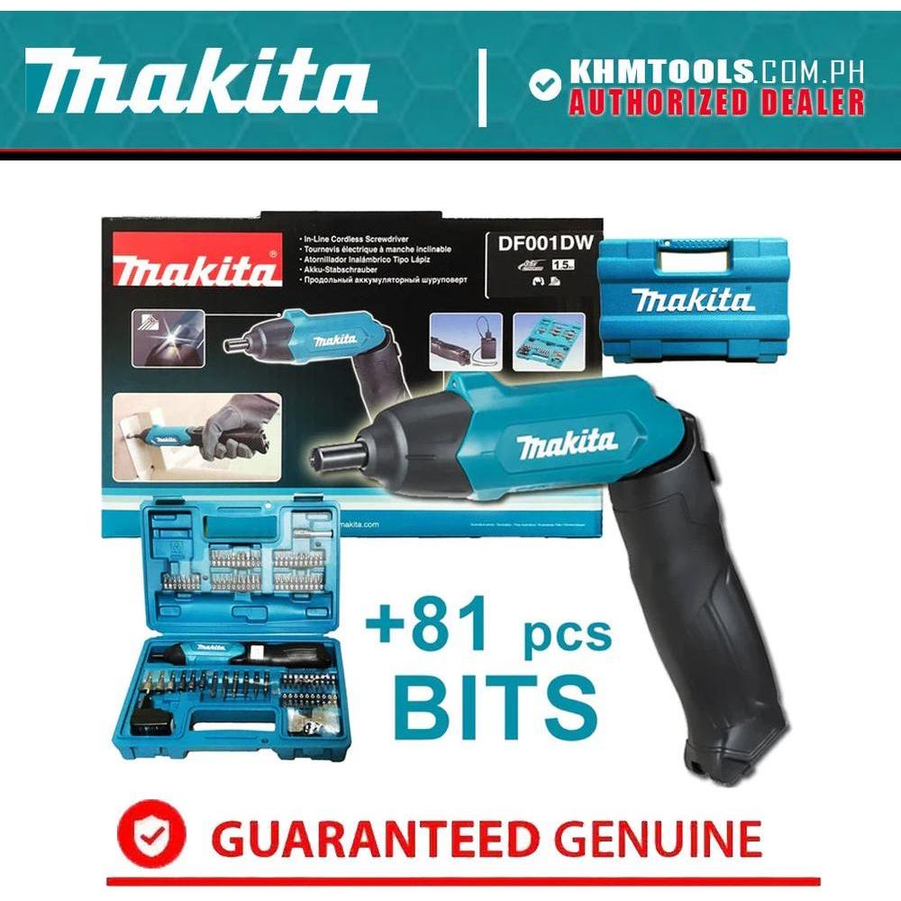 Makita DF001DW 3.6V Li-Ion Cordless Screwdriver | Makita by KHM Megatools Corp.