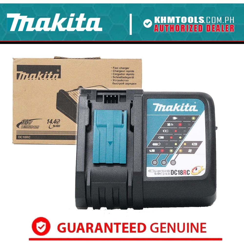 Makita DC18RC 18V Rapid Optimum Battery Charger (LXT)