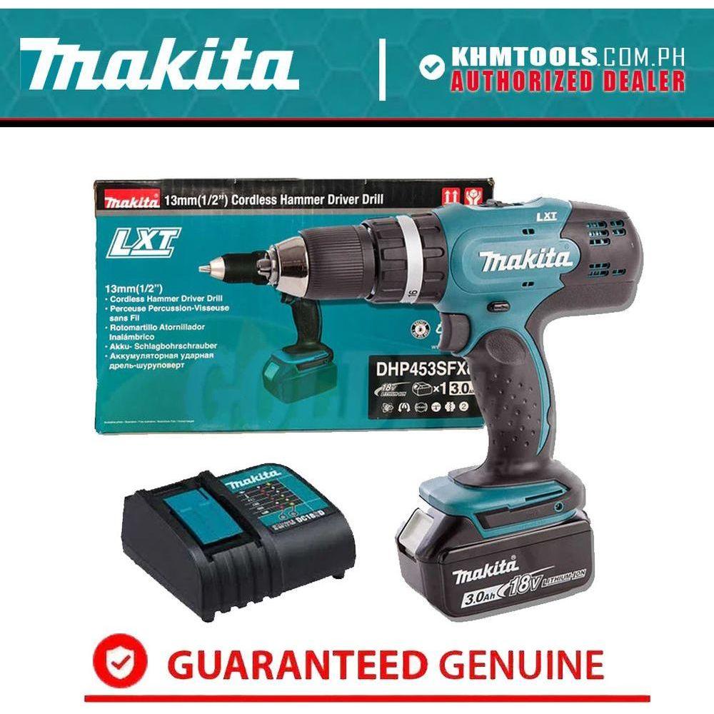 Makita DHP453SFX8 18V Cordless Hammer Drill (LXT-Series) | Makita by KHM Megatools Corp.