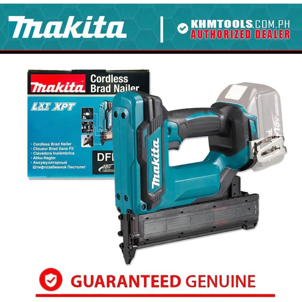 Makita DFN350Z 18V Cordless Brad Nailer (LXT-Series) [Bare] | Makita by KHM Megatools Corp.