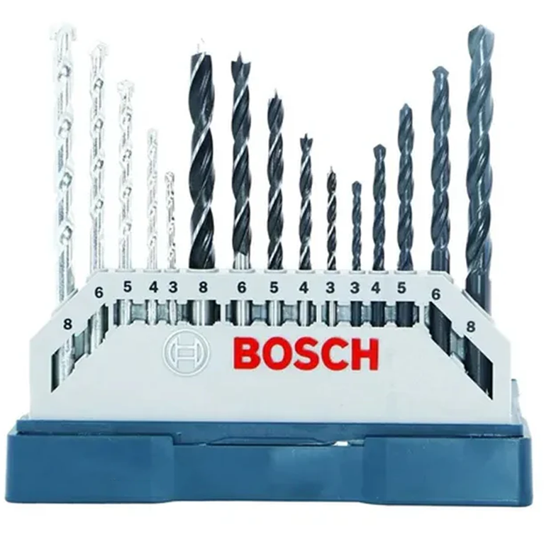 Bosch X-Line 15pcs Premium Combination Drill Bit Set (2607017504) | Bosch by KHM Megatools Corp.