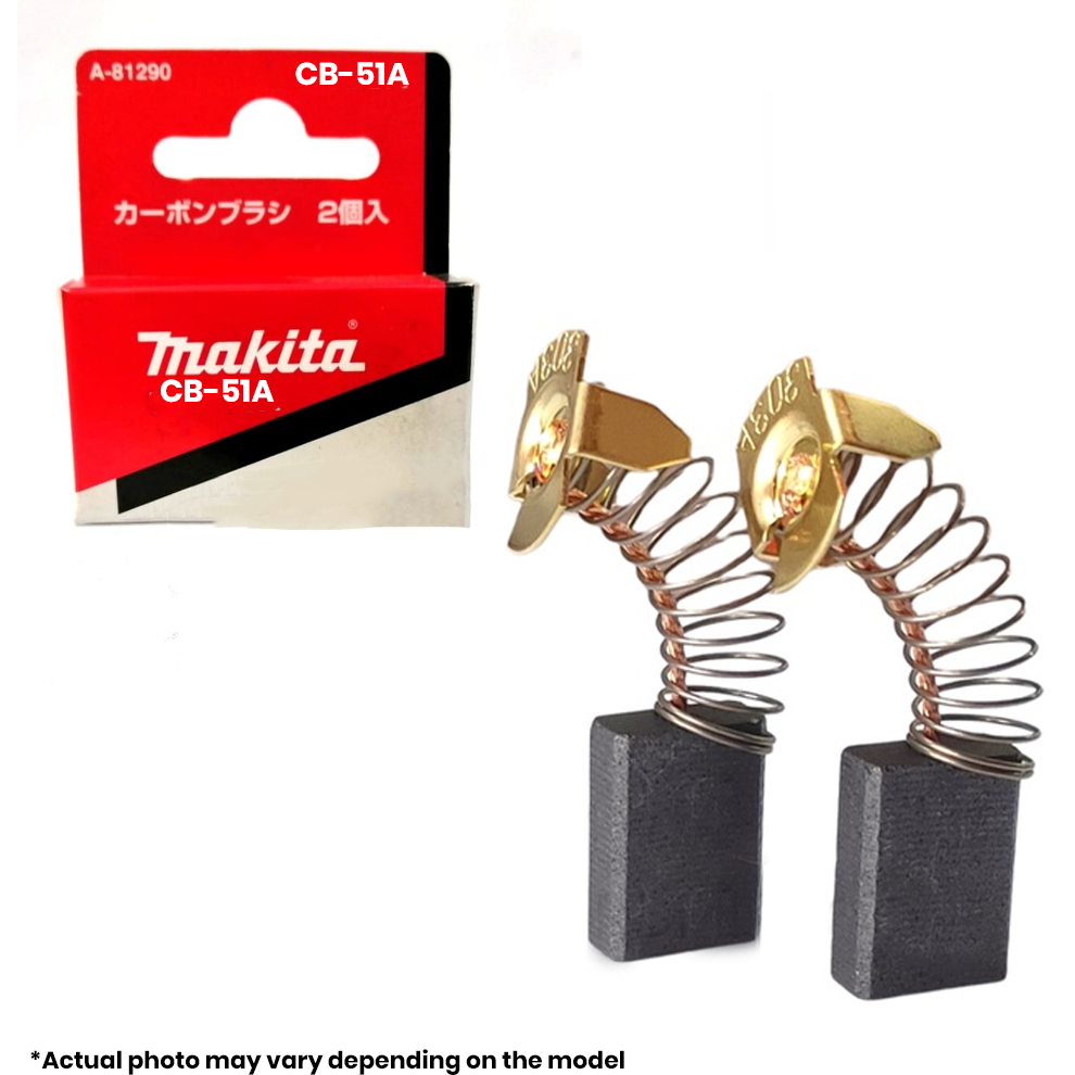 Makita CB-51A Genuine Carbon Brushes [51A] | Makita by KHM Megatools Corp.