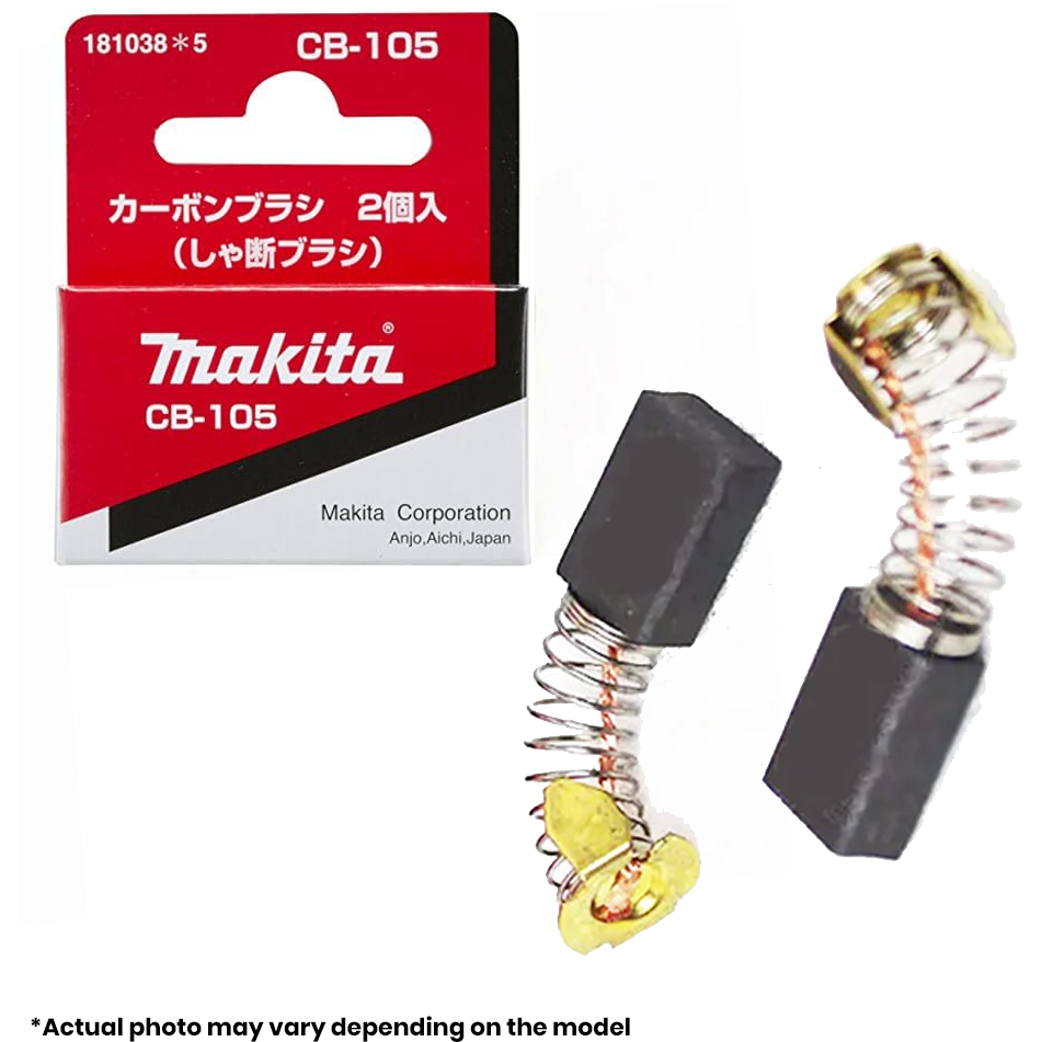 Makita CB-105 Genuine Carbon Brushes [105] | Makita by KHM Megatools Corp.