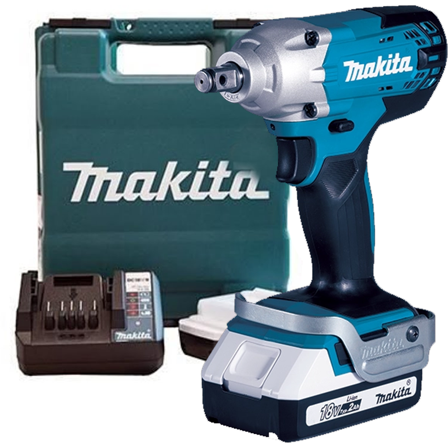 Makita TW202D001 Cordless Impact Wrench 200Nm (G-Series) 18V Kit 2.0Ah