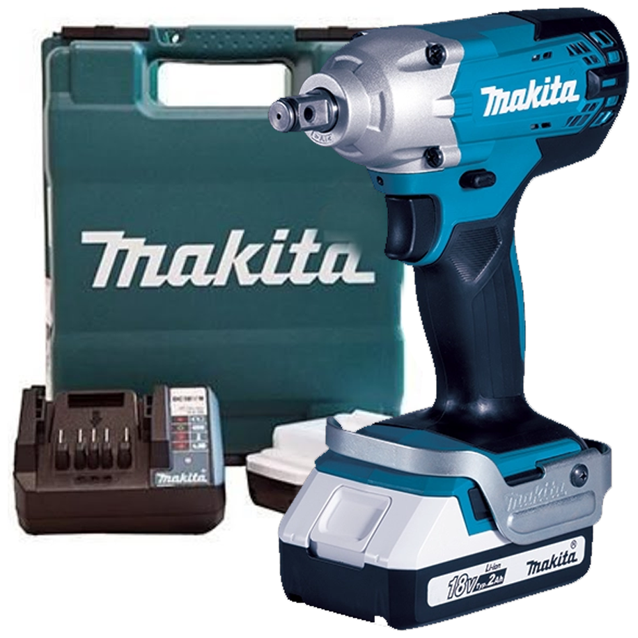 Makita TW202D001 Cordless Impact Wrench 200Nm G Series 18V Kit 2.0Ah Goldpeak Tools PH