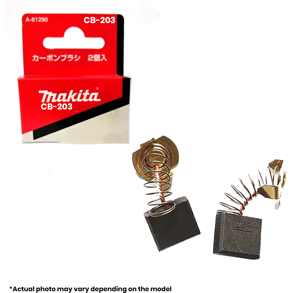 Makita CB-203A Genuine Carbon Brushes [203A] | Makita by KHM Megatools Corp.