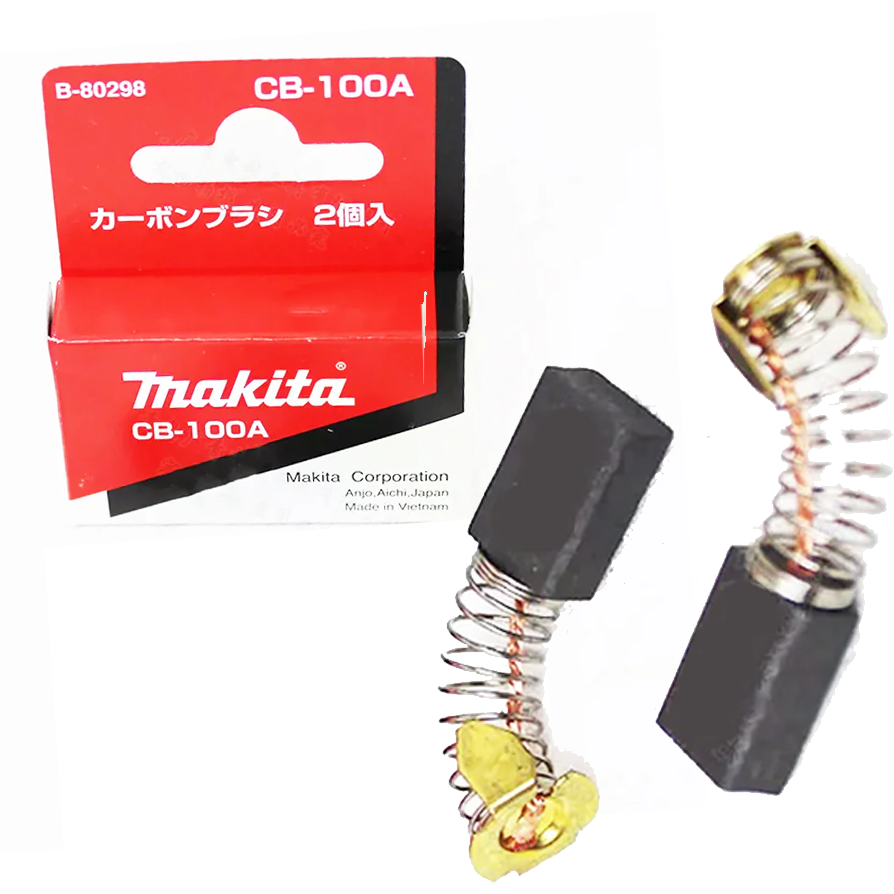 Makita CB-100 Genuine Carbon Brushes [100] | Makita by KHM Megatools Corp.