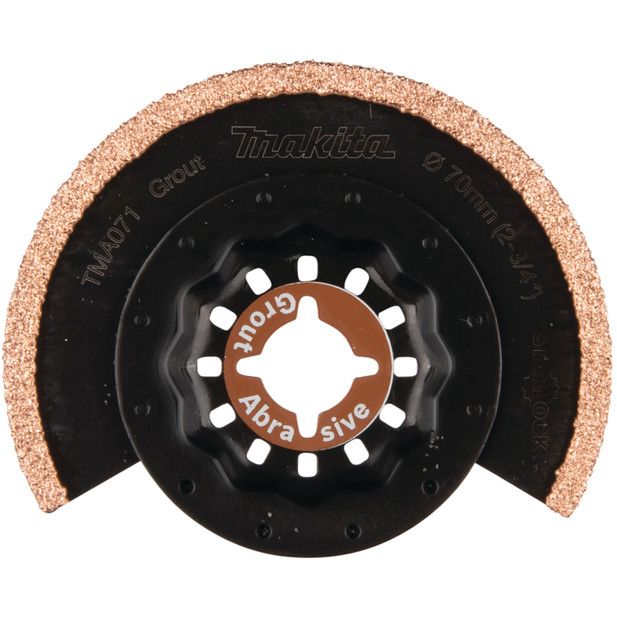 Makita B-65040 Starlock Multitool TC Segment Saw Blade 70MM | Makita by KHM Megatools Corp.