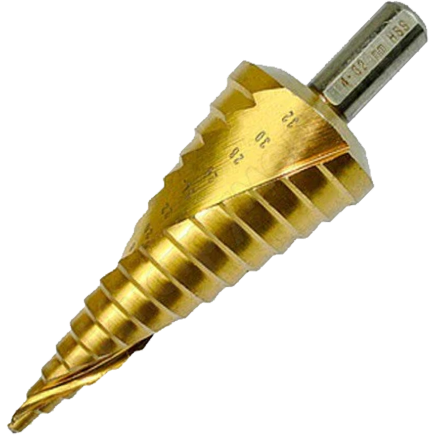 Makita D-40191 Step Drill Bit Straight (Three Flat) 4-32mm | Makita by KHM Megatools Corp.