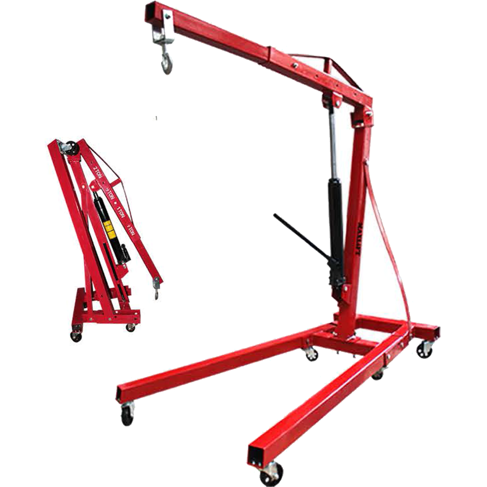 Maxlift LEC-02 Foldable Hydraulic Engine Crane 2T