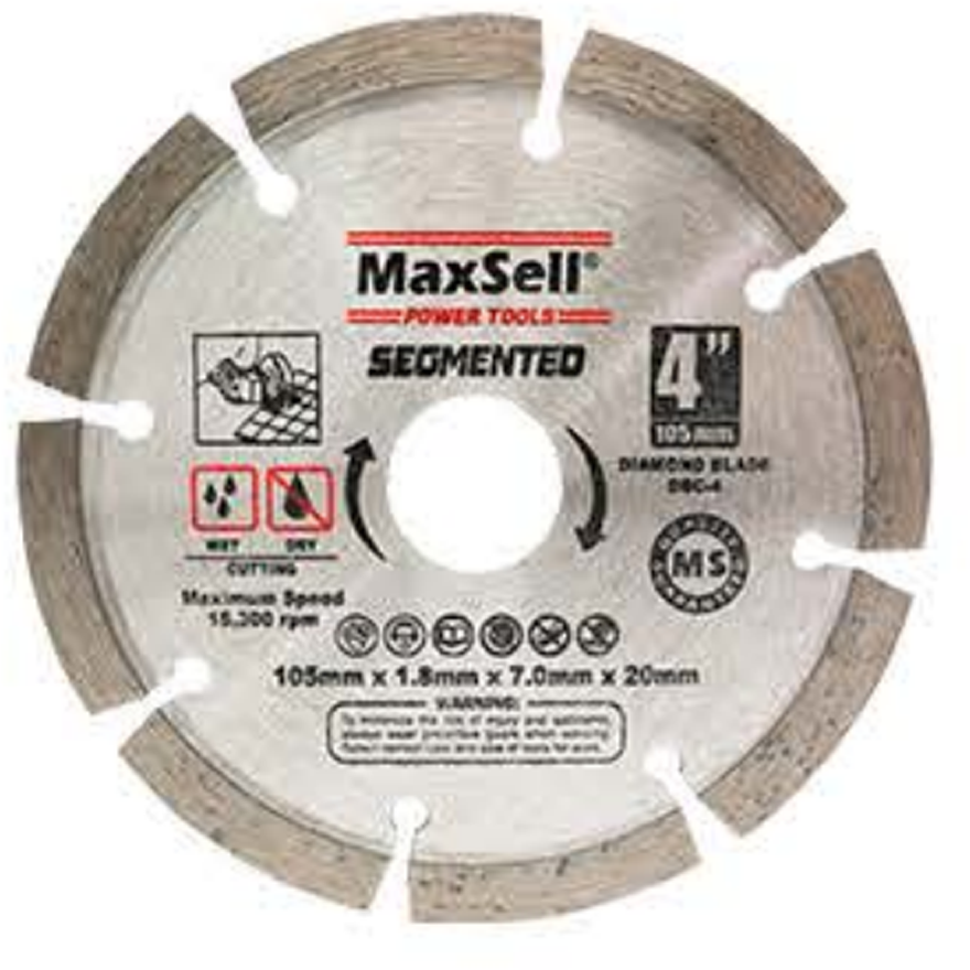 Maxsell Segmented Diamond Cutting Wheel