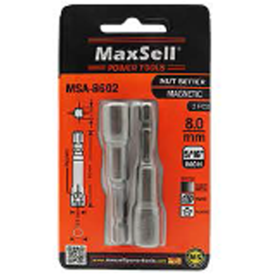 Maxsell MSA-8602 Nut Setter Set 2Pcs