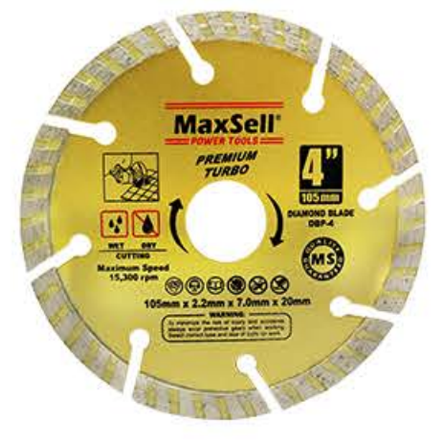 Maxsell Premium Turbo Diamond Cutting Wheel