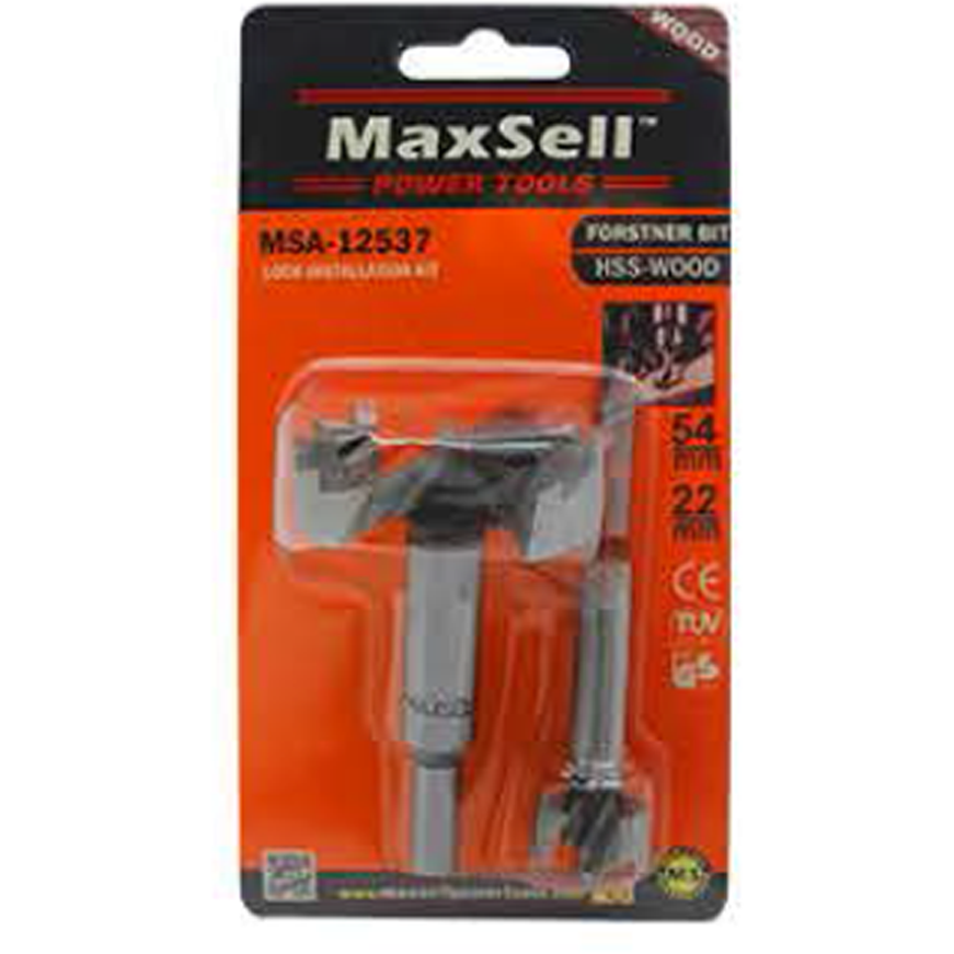 Maxsell MSA-12537 Forstner Bit Set 2Pcs