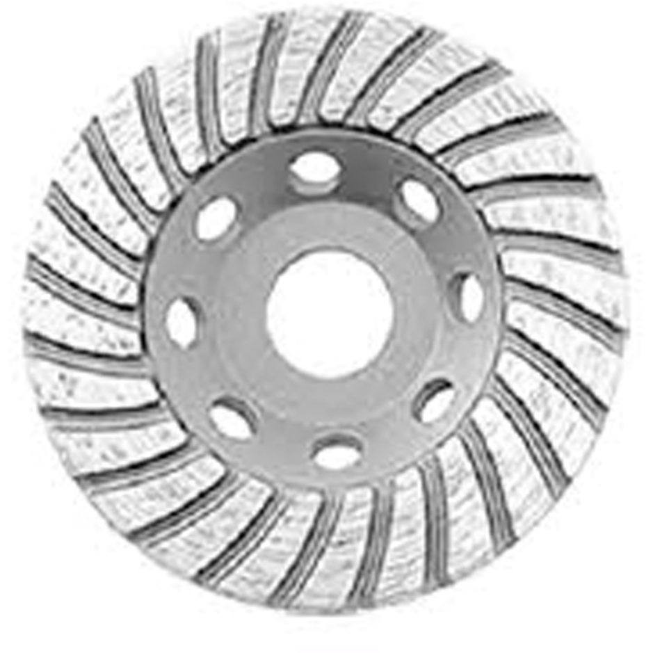 MaxTools MCW-4063 Diamond Cup Wheel (Spiral Row) 4