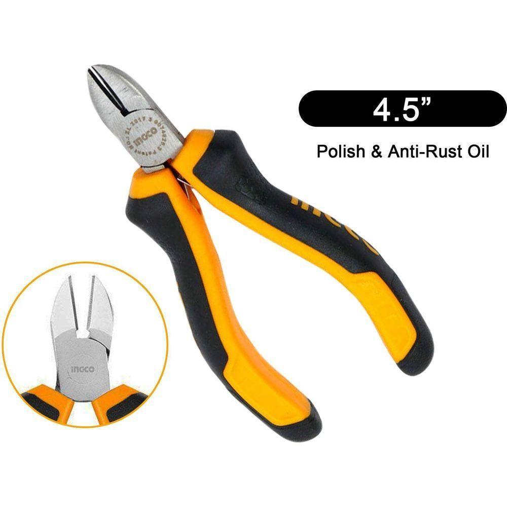Ingco HMDCP08115 Mini Diagonal Cutting Pliers 4.5