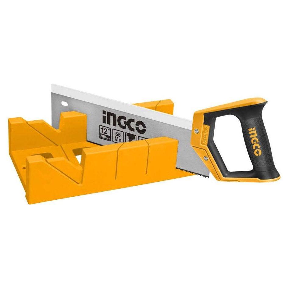 Ingco HMBS3008 Miter Box & Back Saw Set 12