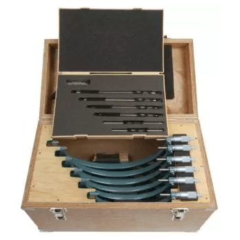 Mitutoyo 103-909 Outside Micrometer (6pcs) Set 6-12
