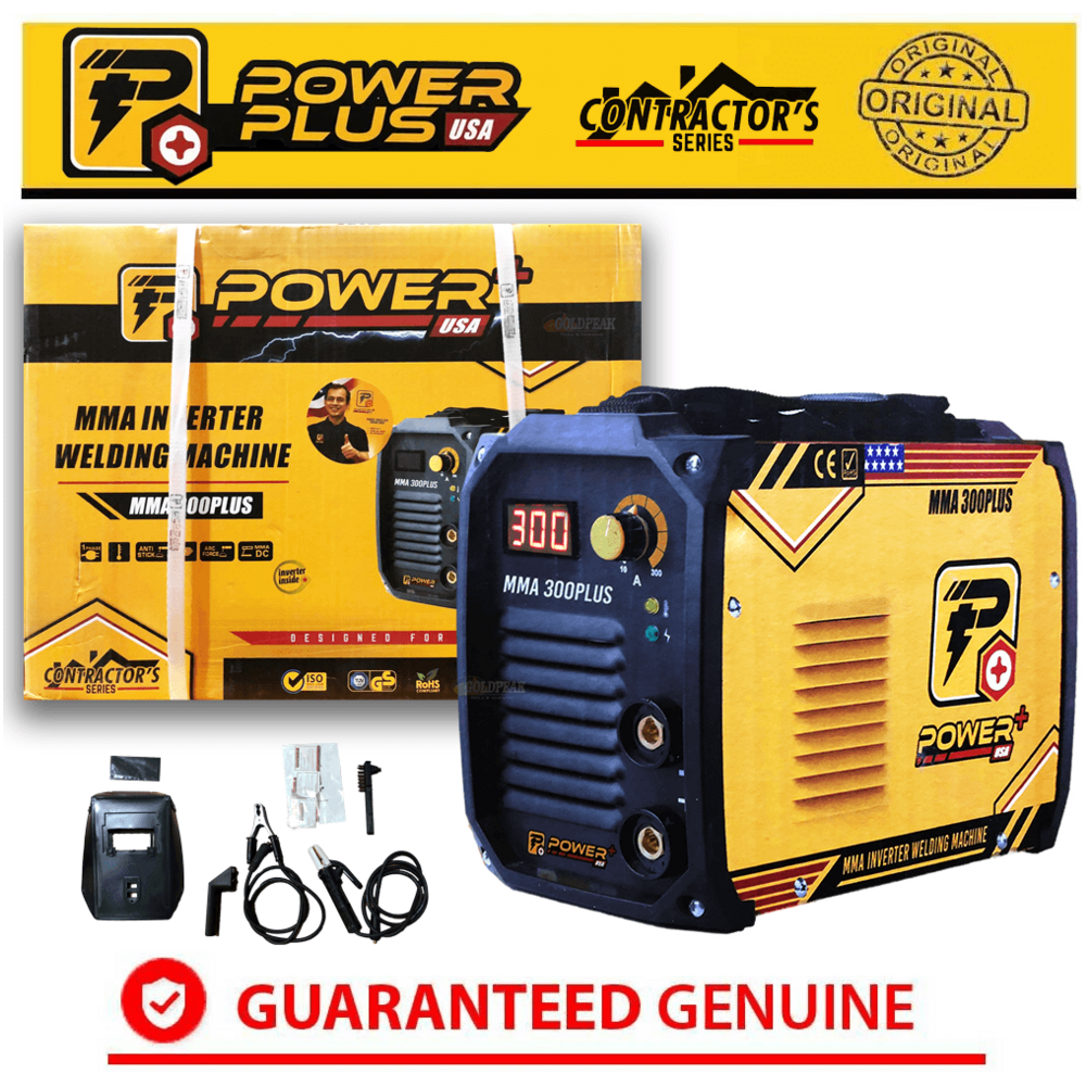 Powerplus MMA 300PLUS DC Inverter Welding Machine | Powerplus by KHM Megatools Corp.