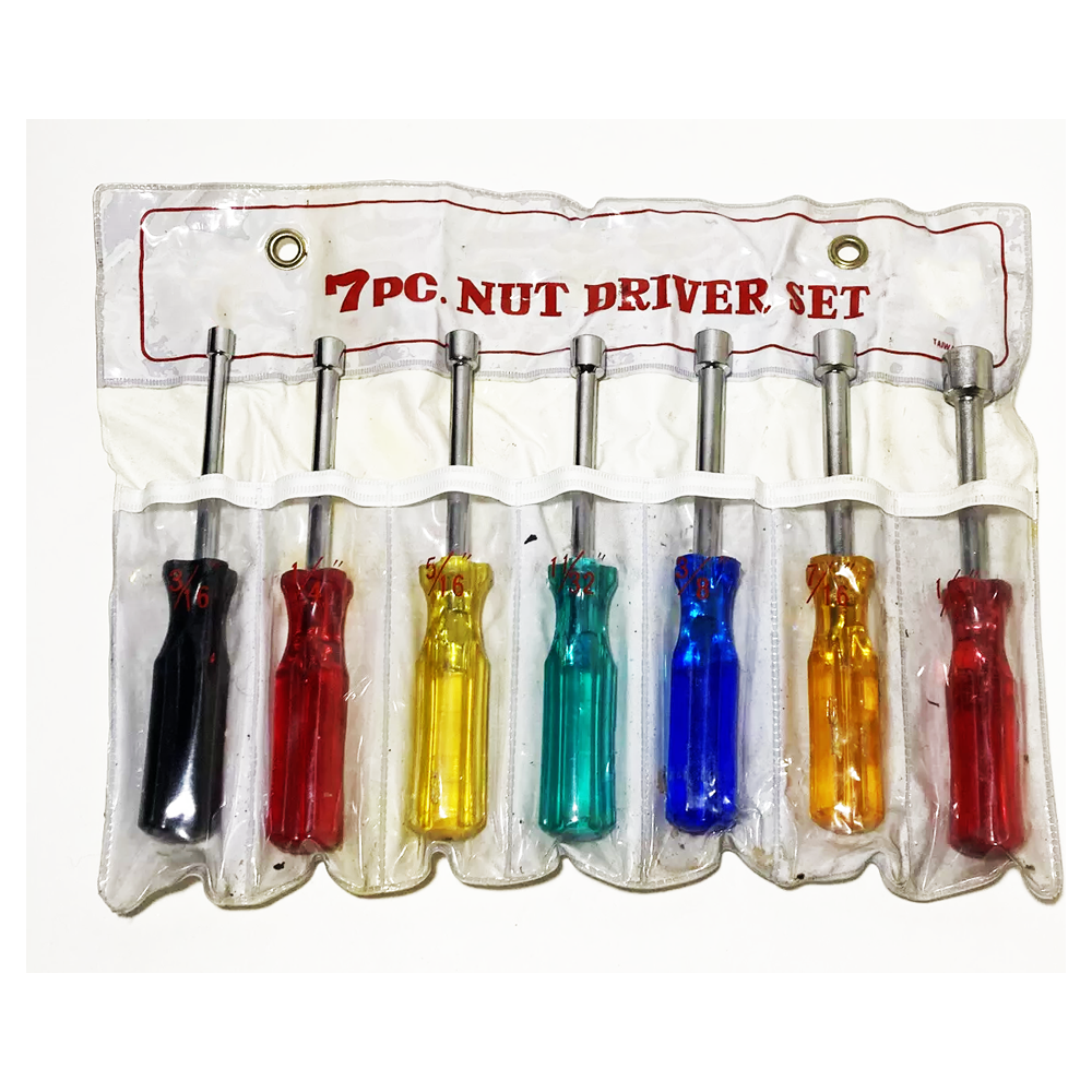 S-Ks DRNT-0700C 7pc. Nut Driver Set (3/16