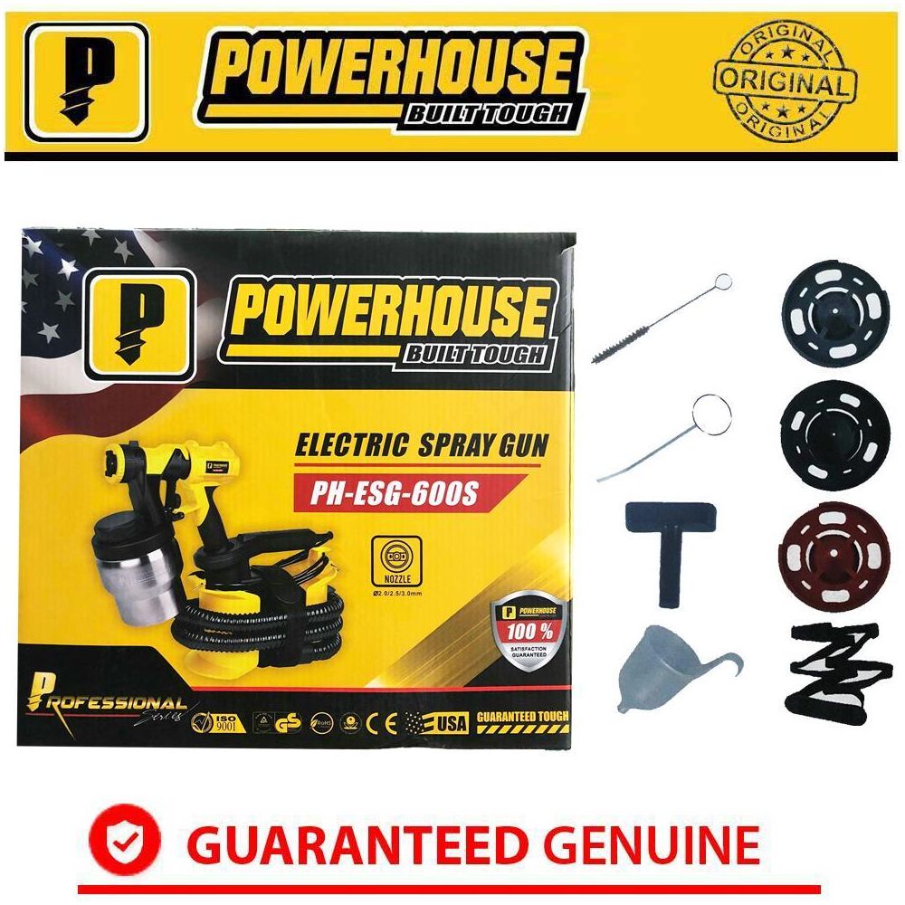 Powerhouse PH-ESG-600S HVLP Floor Based Electric Spray Gun - Goldpeak Tools PH Powerhouse