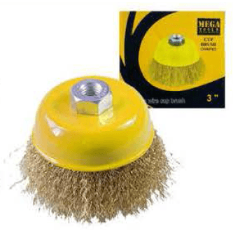 Megatools Crimped Wire Cup Brush - KHM Megatools Corp.