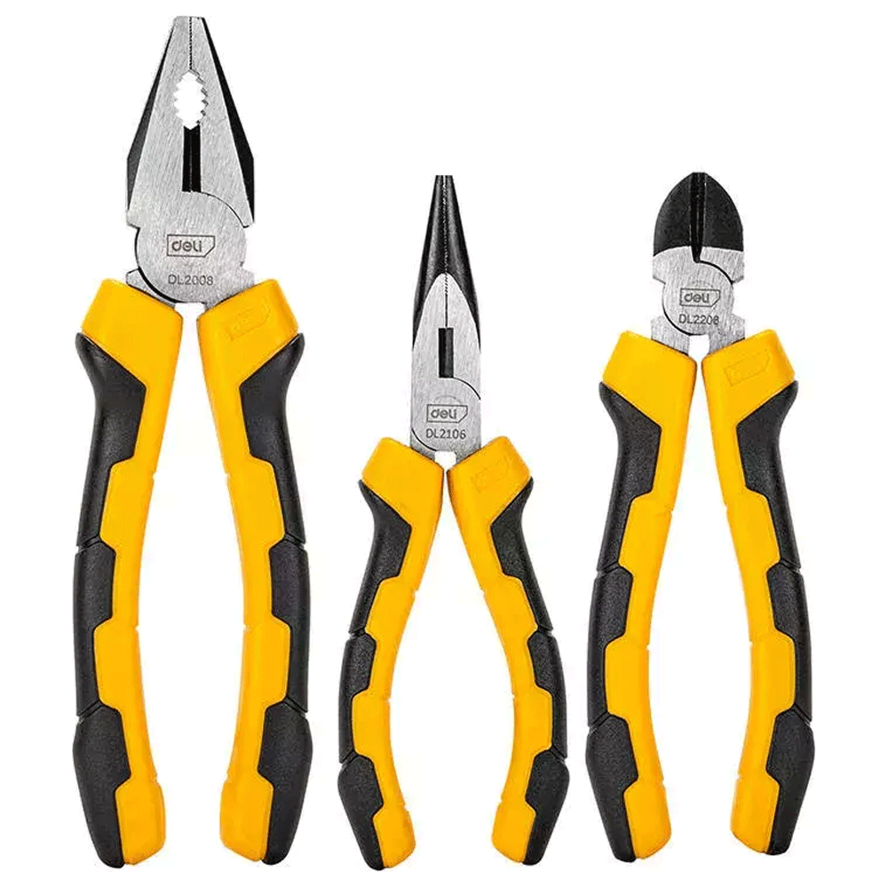 Deli EDL2008-3 3pcs Pliers Set
