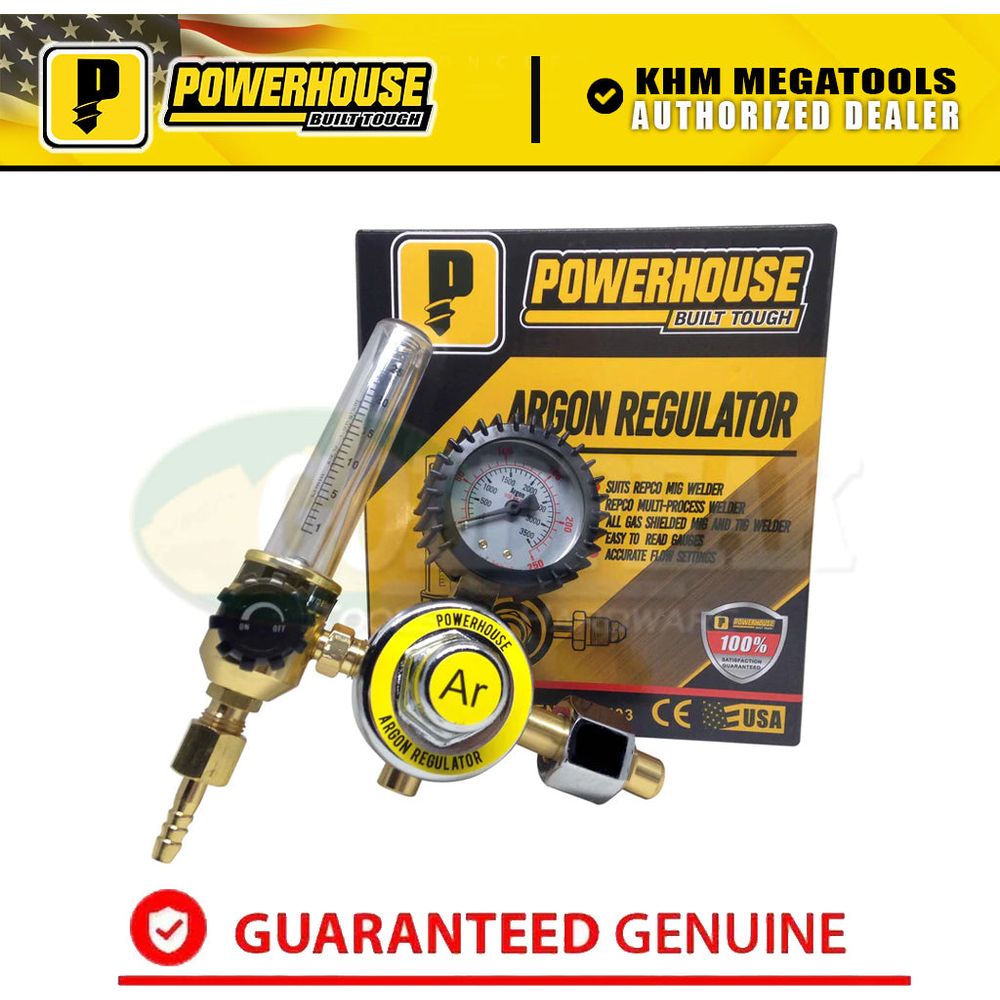 Powerhouse PH-AR-03K Argon Regulator for TIG Welding