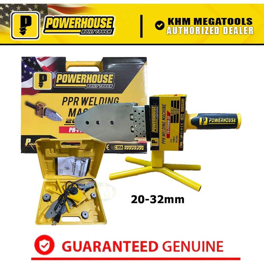 Powerhouse PH-PPRWM-32 Pipe Fusion / PPR Welding Machine (20-32mm) | Powerhouse by KHM Megatools Corp.