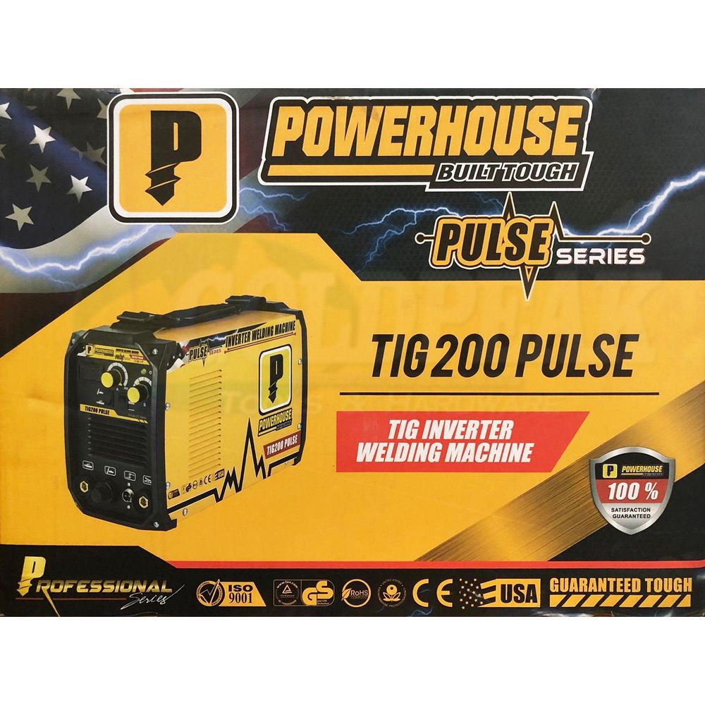 Powerhouse TIG 200 PULSE 2in1 (TIG/MMA) DC Inverter Welding Machine - Goldpeak Tools PH Powerhouse