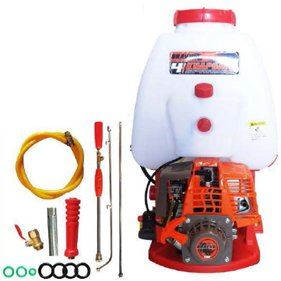 Bravus BKS4S Engine Powered Knapsack Sprayer 4-Stroke