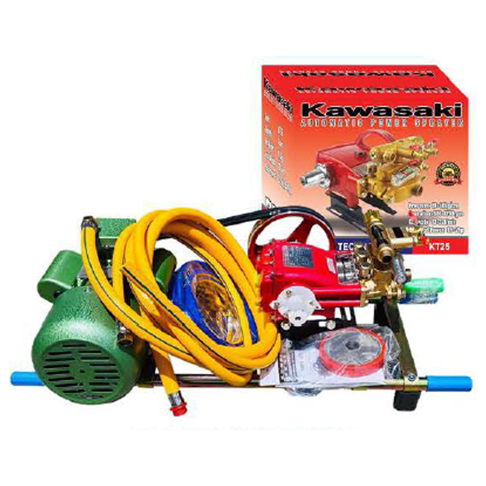 MT Kawasaki KT25 Power Washer / Sprayer Set