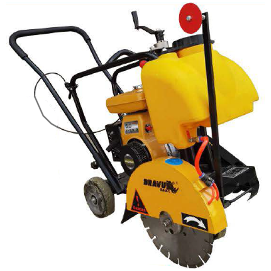 Bravus BCC14W Gasoline Engine Concrete / Asphalt Cutter 14