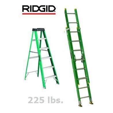 Ridgid Fiberglass Industrial Ladder - Goldpeak Tools PH Ridgid