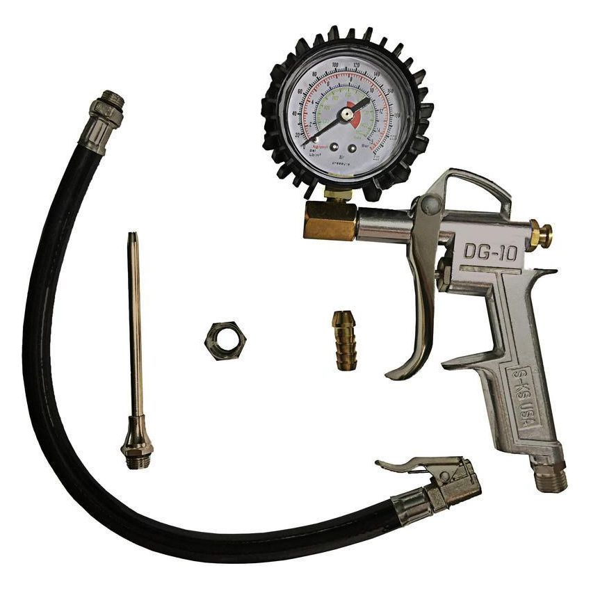 S-Ks Tools USA Pneumatic 4-in-1 Tire Inflator Gauge - Goldpeak Tools PH S-Ks Tools USA