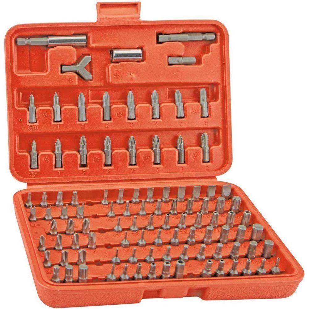 100 pcs. Screwdriver Bit Set - Goldpeak Tools PH Generic