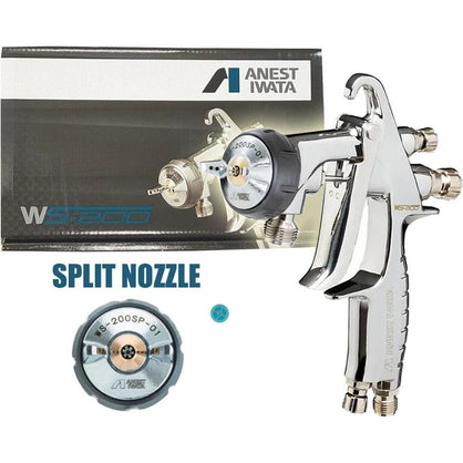 Anest Iwata WS-200SP Split Nozzle Pressure Paint Spray Gun - KHM Megatools Corp.
