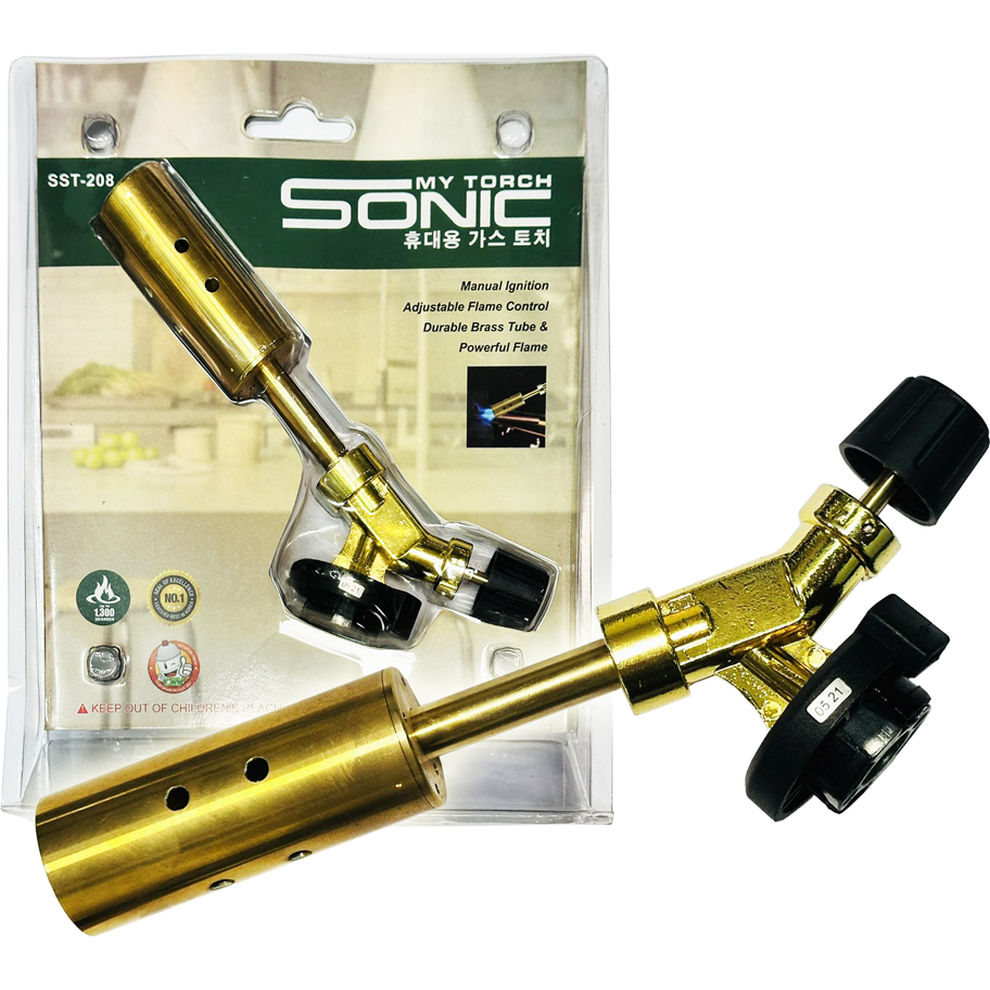 Sonic SGT-208 Butane Gas Torch (Brazing Style) | Sonic by KHM Megatools Corp.