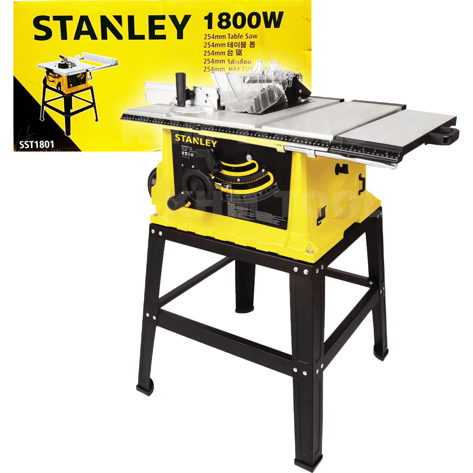 Stanley SST1801 Table Saw with Stand 10