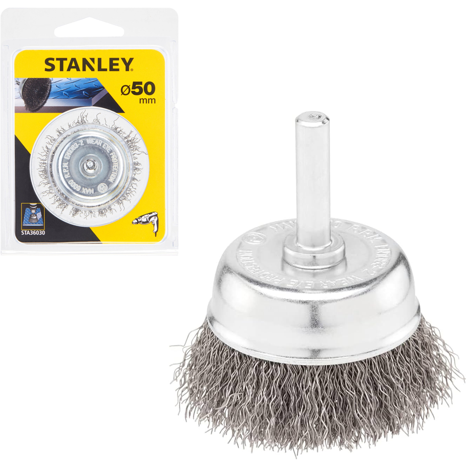 Stanley STA36030-XJ Crimped Wire Cup Brush