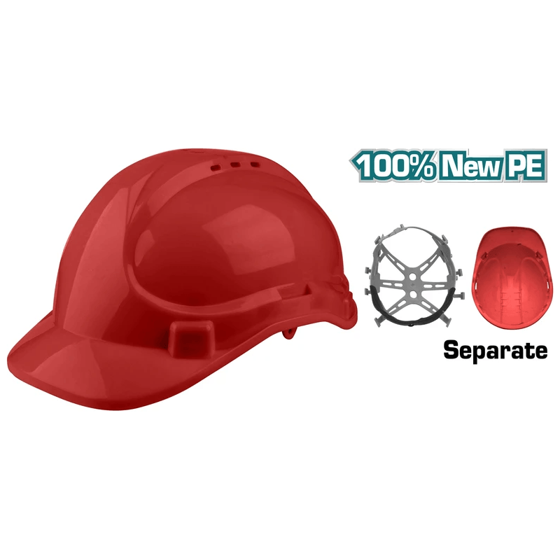 Total Safety Helmet / Construction Helmet (PE Shell) | Total by KHM Megatools Corp.