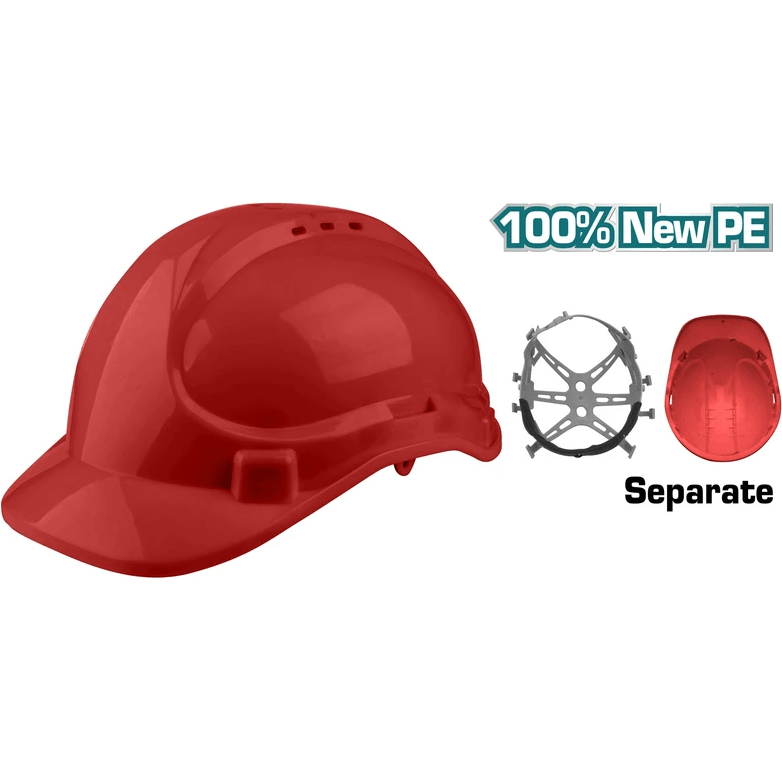 Total Safety Helmet / Construction Helmet (PE Shell) | Total by KHM Megatools Corp.