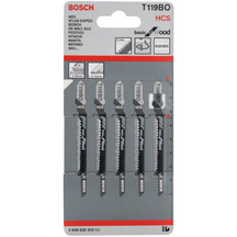 Bosch T119BO Jigsaw Blade (Tightest Curved Cut) Basic for Wood [2608630310] - KHM Megatools Corp.