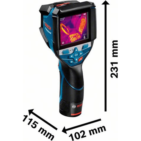 Bosch GTC 600 C Infrared Thermal Scanner / Camera - KHM Megatools Corp.